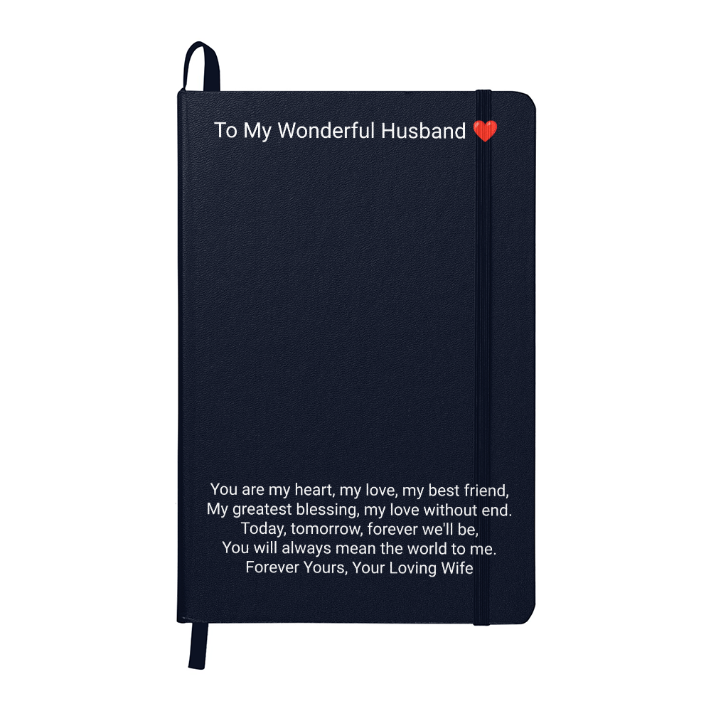 Ambassador Bound Journal for Husband – Personalised Romantic Gift