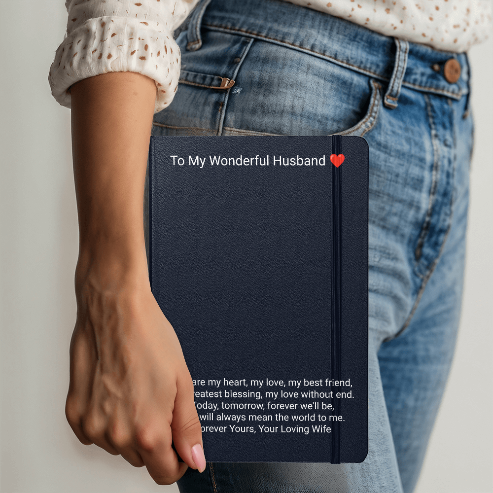 Ambassador Bound Journal for Husband – Personalised Romantic Gift