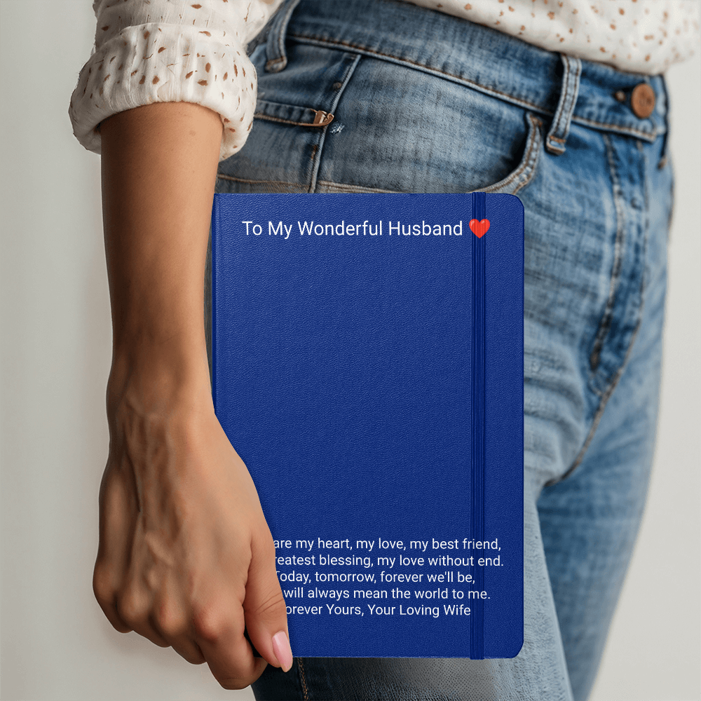 Ambassador Bound Journal for Husband – Personalised Romantic Gift