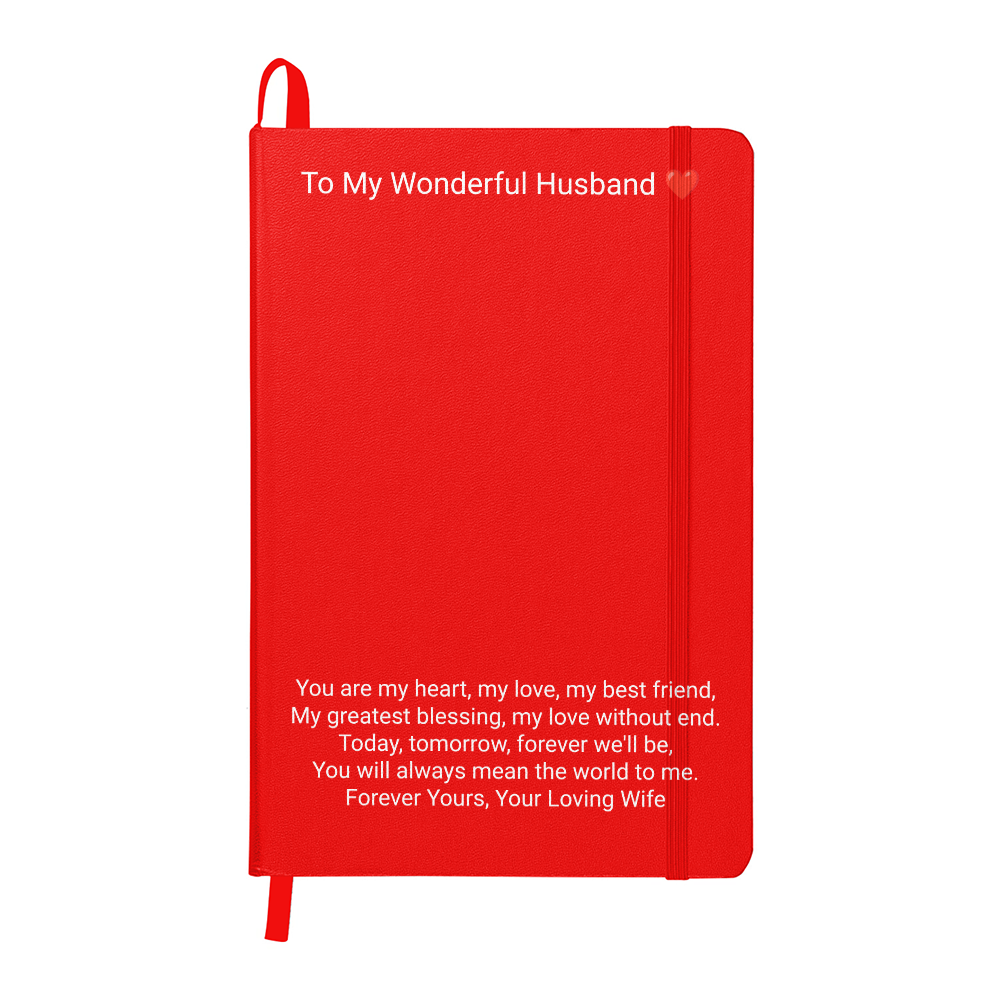 Ambassador Bound Journal for Husband – Personalised Romantic Gift
