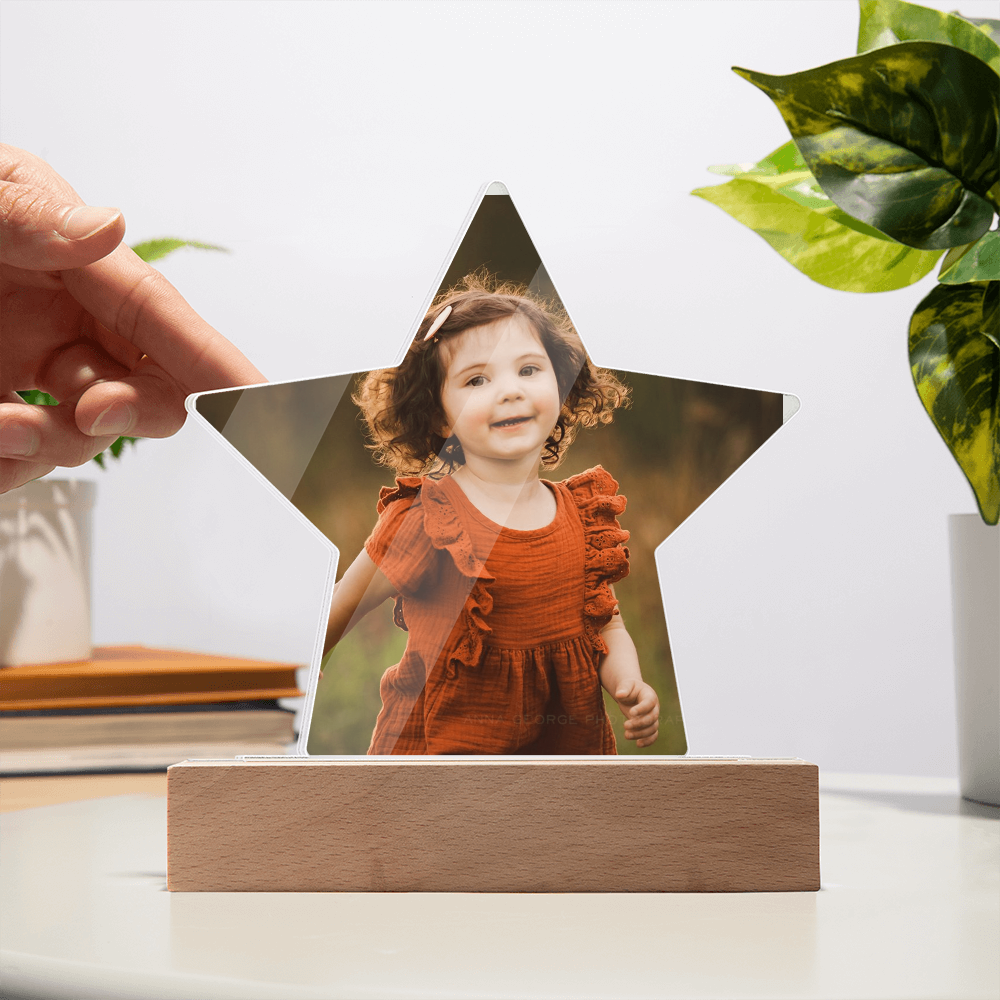 Personalized Star Acrylic Plaque for Someone Special