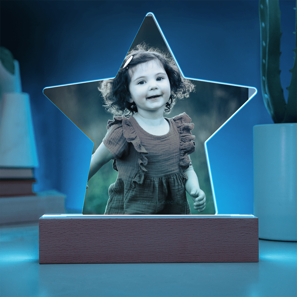Personalized Star Acrylic Plaque for Someone Special