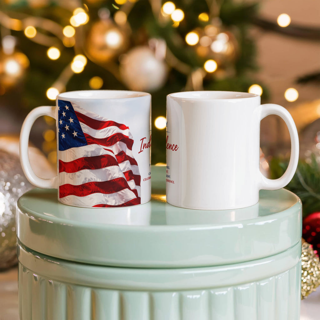 Independence Day Mug – Patriotic 4th of July Coffee Mug Gift