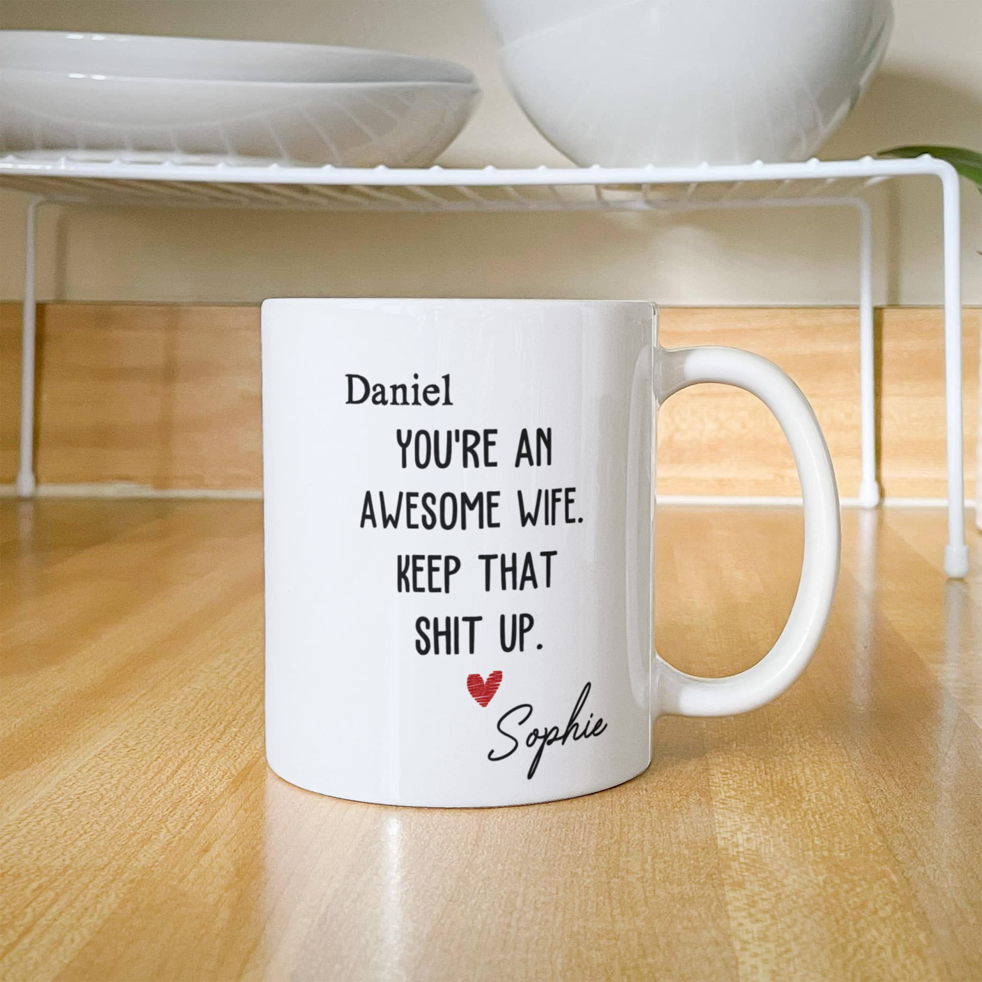 My Awsome Wife-Husband Mug