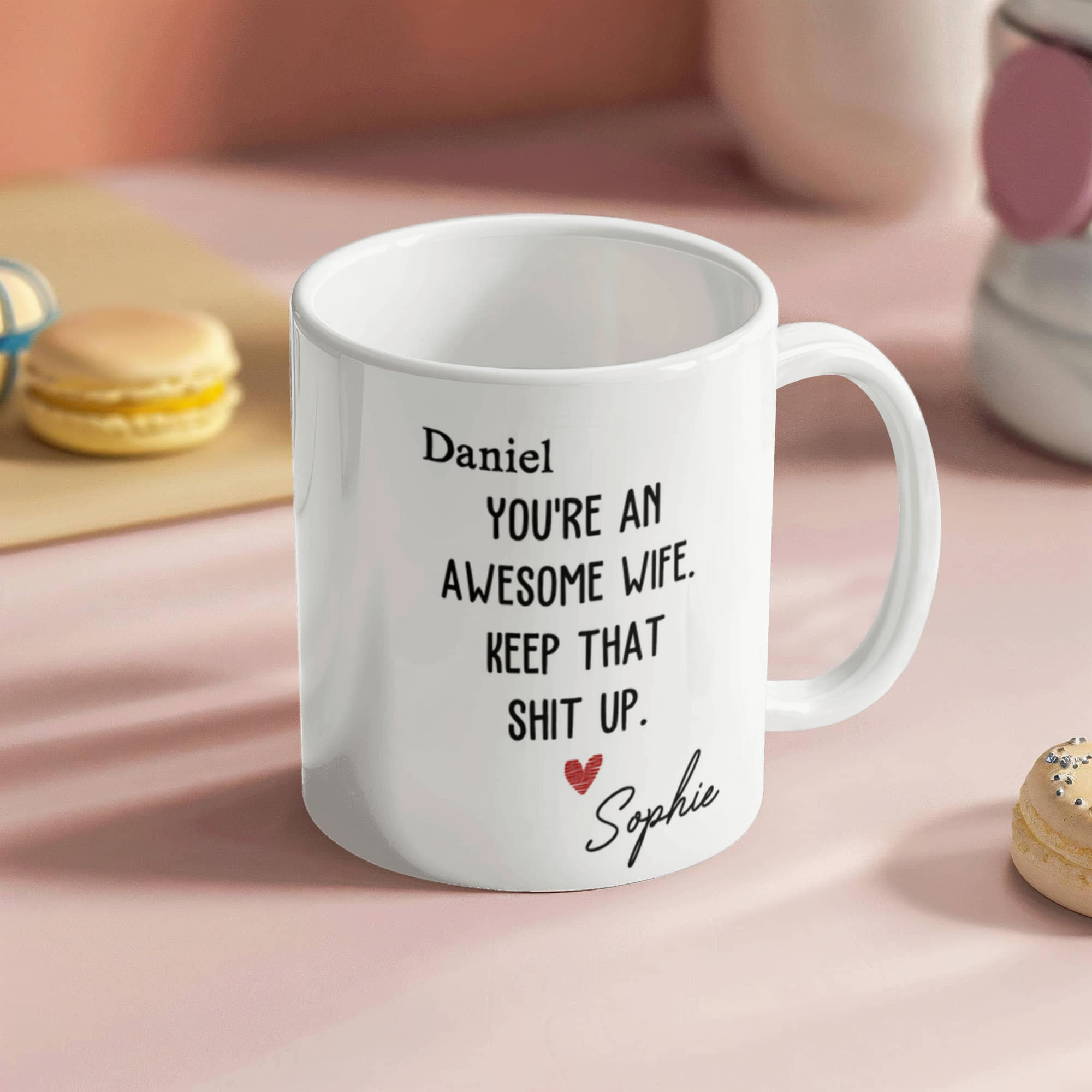 My Awsome Wife-Husband Mug