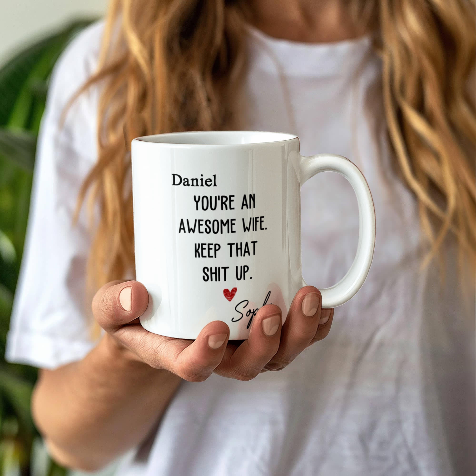 My Awsome Wife-Husband Mug