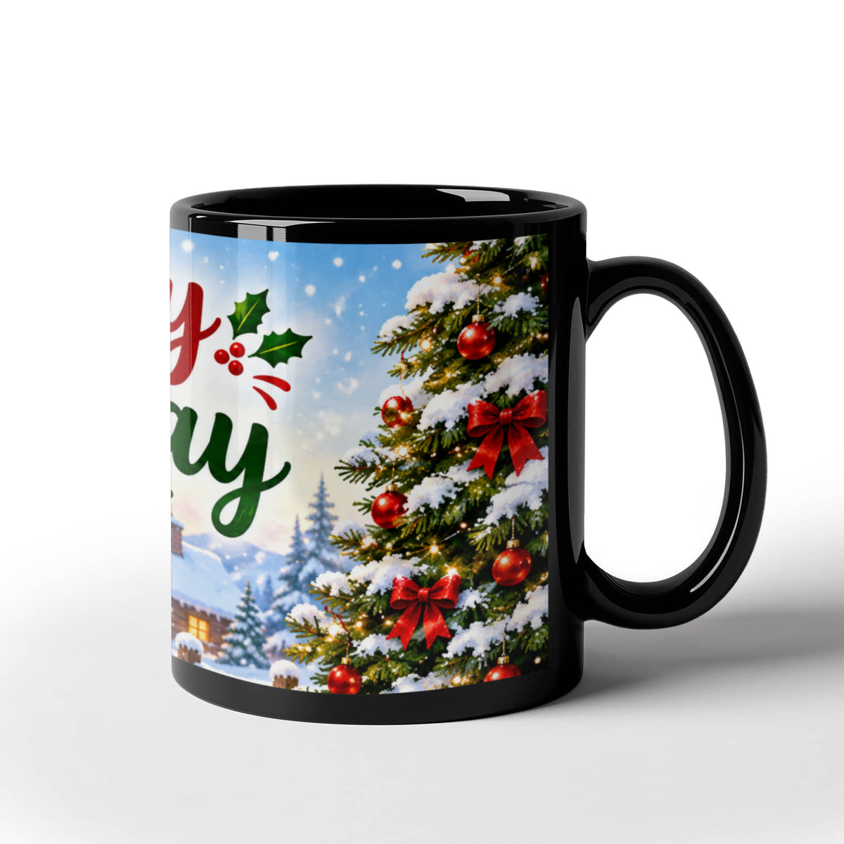 Happy Holidays Mug – Festive Christmas Coffee & Tea Mug