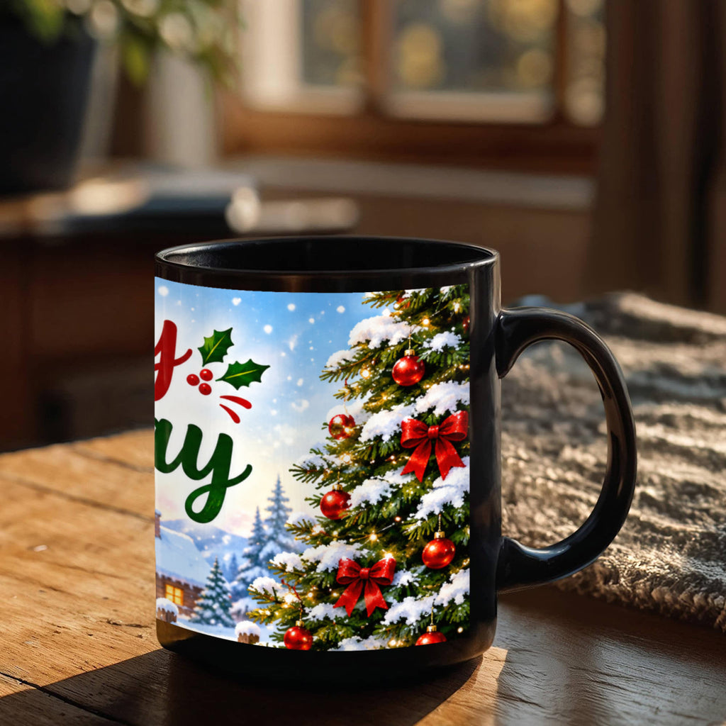 Happy Holidays Mug – Festive Christmas Coffee & Tea Mug
