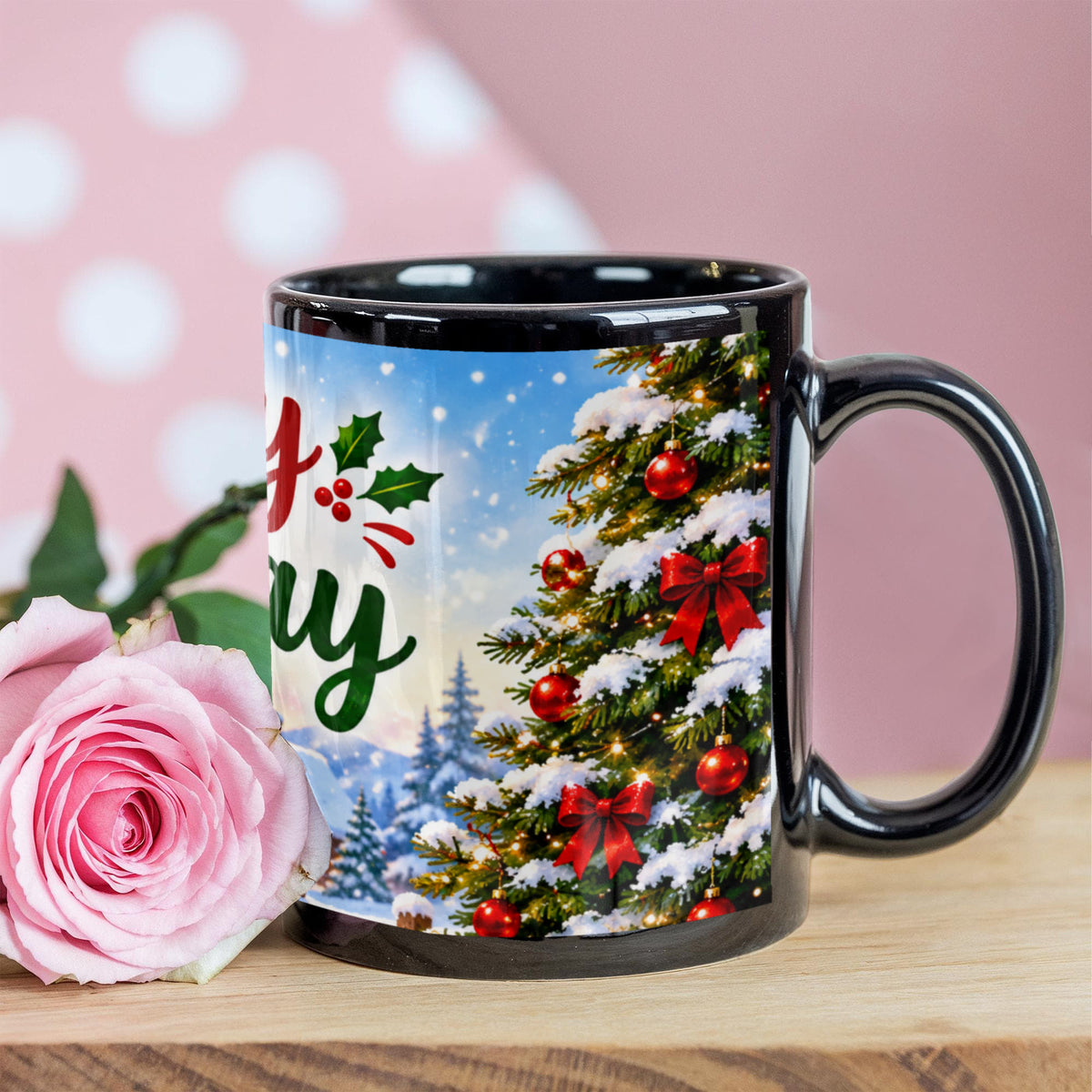 Happy Holidays Mug – Festive Christmas Coffee & Tea Mug