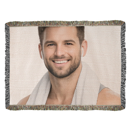 Custom Photo Woven Blanket (Landscape) – Timeless Memory Keepsake