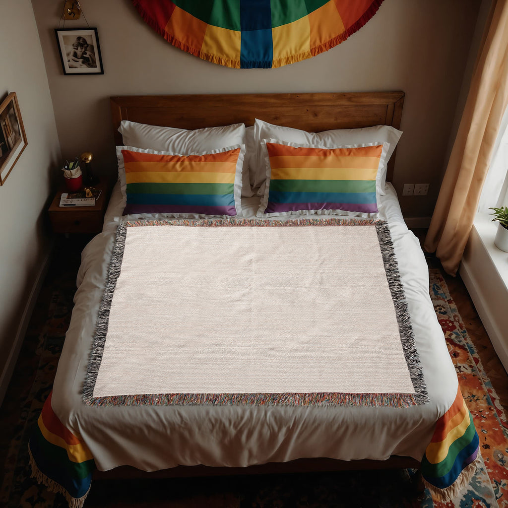 I Love You to the Moon and Back  Woven Blanket– Meaningful Gifts for Someone Special