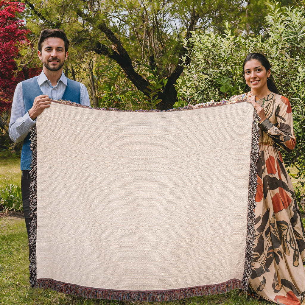 Custom Photo Woven Blanket (Landscape) – Timeless Memory Keepsake