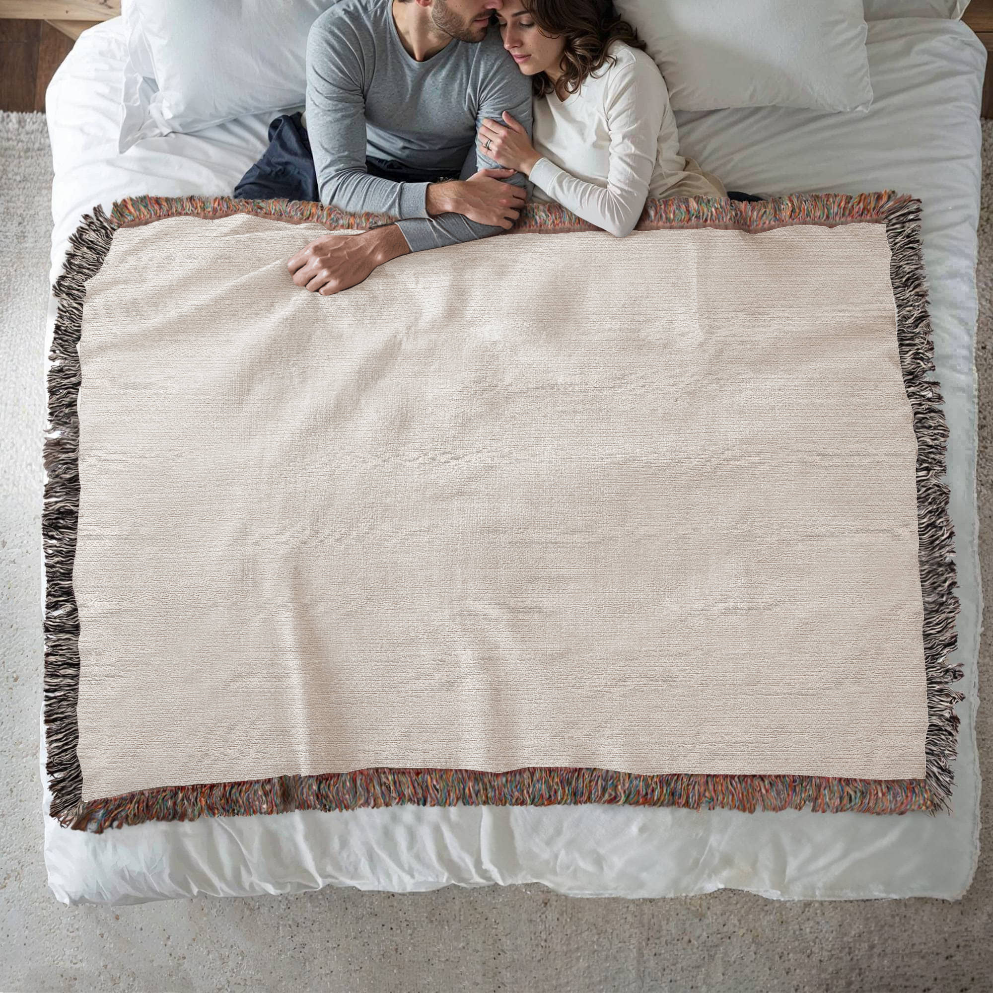 Custom Photo Woven Blanket (Landscape) – Timeless Memory Keepsake