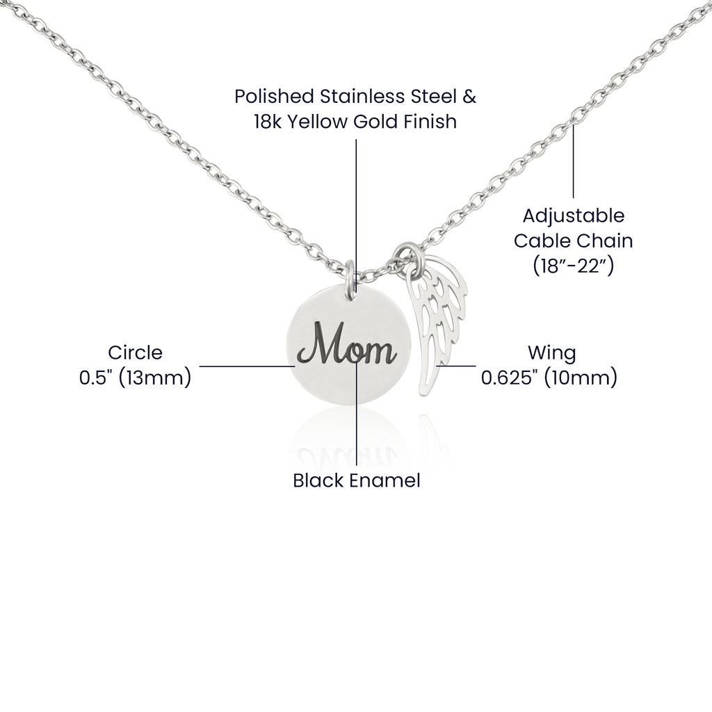 Forever in My Heart – Mam Memorial Necklace