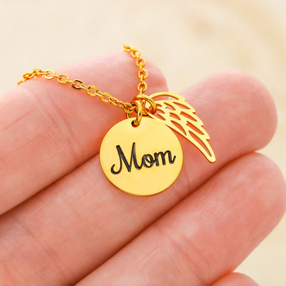 Forever in My Heart – Mam Memorial Necklace