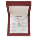 Elegant Crown Necklace Gift for Wife – Show Her She's Your Queen