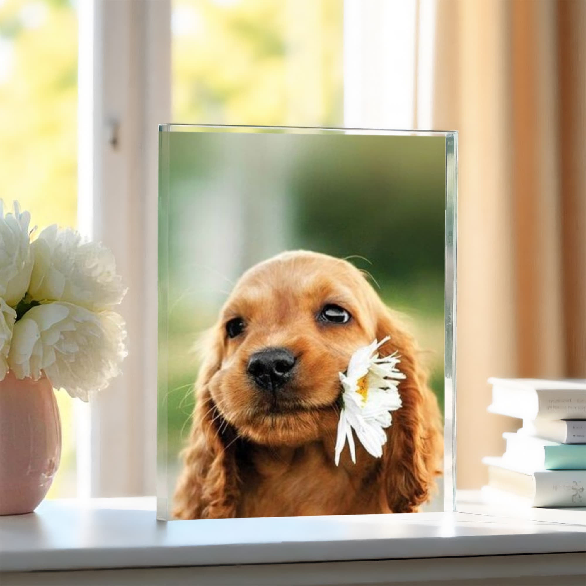Cherish Your Loved Ones and Pets Forever with Custom  Printed  Acrylic Block