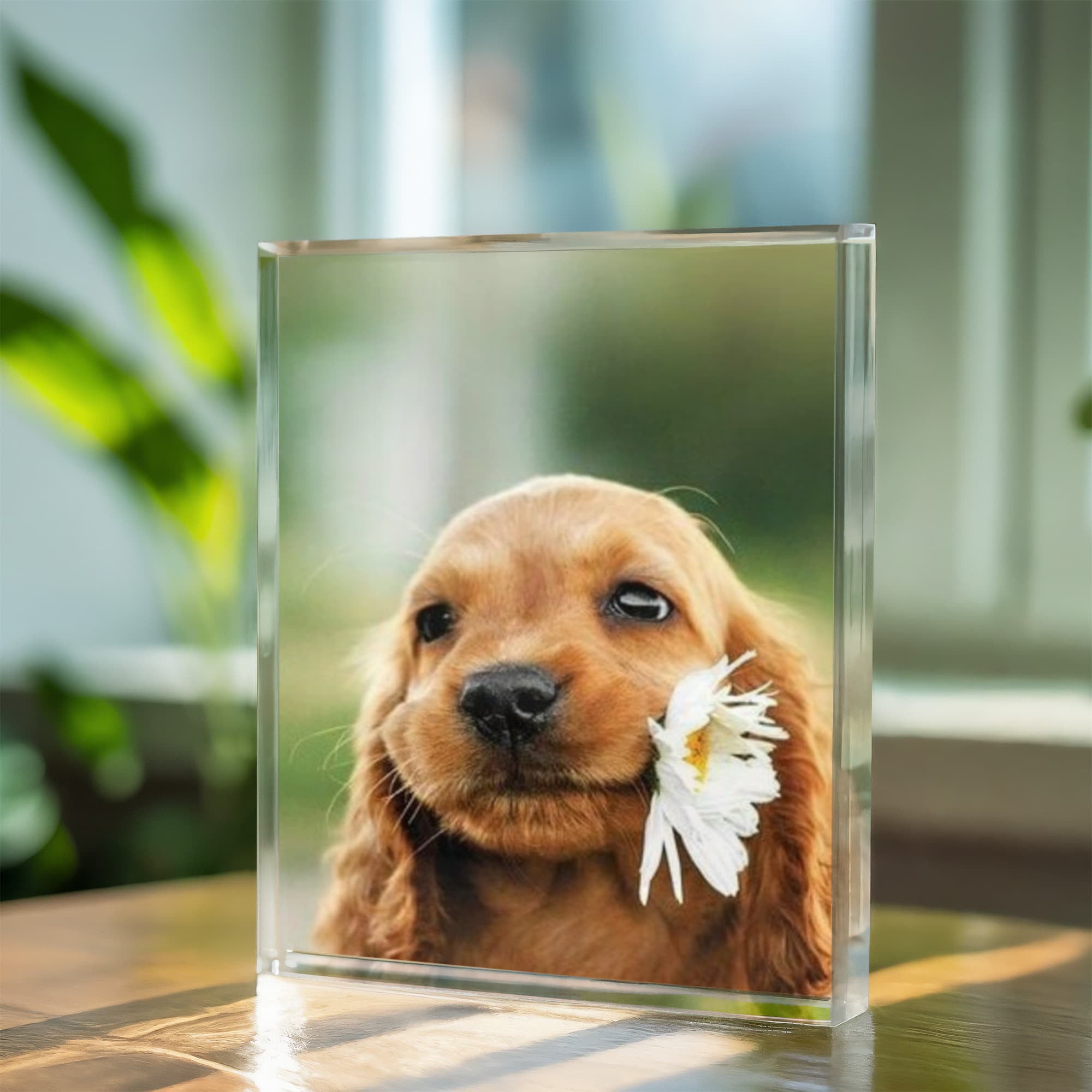 Cherish Your Loved Ones and Pets Forever with Custom  Printed  Acrylic Block