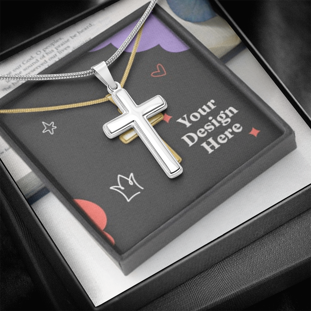 Engraved Cross for Husband or Son – Perfect Gift for Any Occasion
