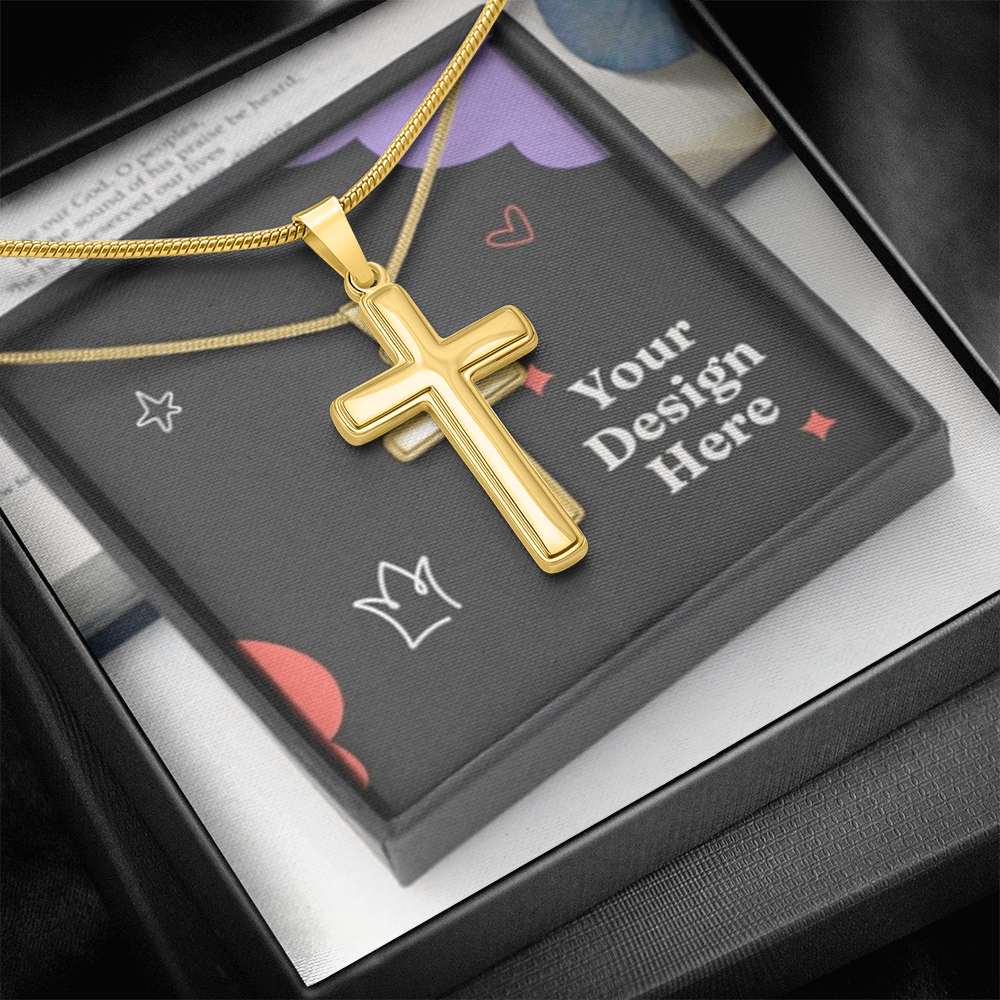Engraved Cross for Husband or Son – Perfect Gift for Any Occasion
