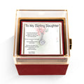Daughter Alluring Beauty Rotating Rose Gift Box – Elegant Forever Rose Keepsake