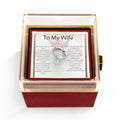 Mother's Day Forever Love Rotating Rose Gift Box – Elegant Forever Rose Gift for Wife