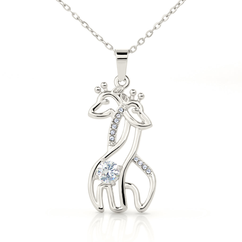 Elegant Giraffe Pendant Necklace – Stand Tall and Shine