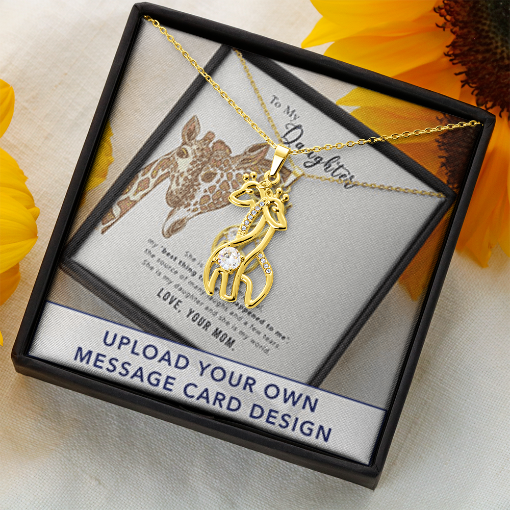 Elegant Giraffe Pendant Necklace – Stand Tall and Shine