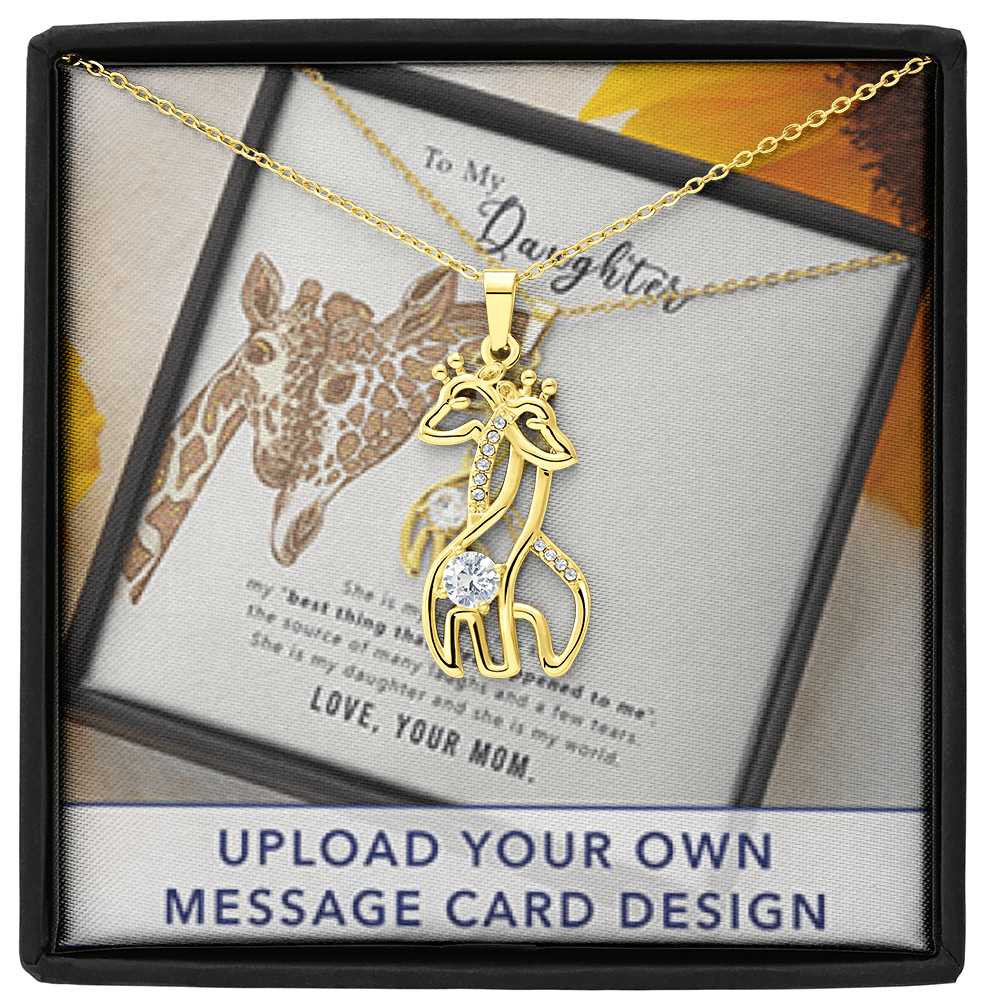 Elegant Giraffe Pendant Necklace – Stand Tall and Shine