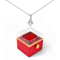 Wife Alluring Beauty Rotating Rose Gift Box – Elegant Rose Gift (No Message Card)