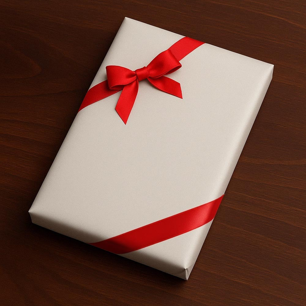 Graphic Journal & Gift Wrap Bundle – Creative, Stylish, and Gift-Ready