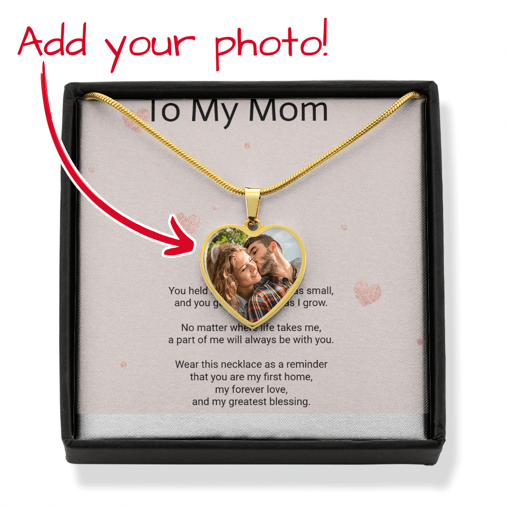 Photo Heart Necklace for Mom – A Gift Filled with Love
