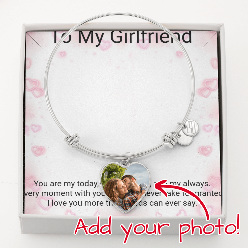 Luxury Heart Bangle for Girlfriend – A Symbol of True Love