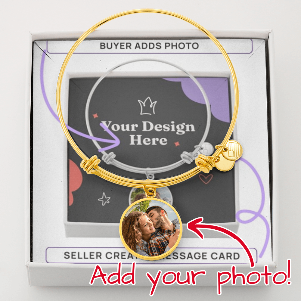 “Luxury Circle Bangle – A Timeless Symbol of Endless Love”